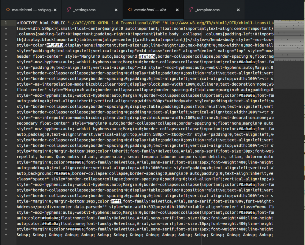 Compressed Foundation Email